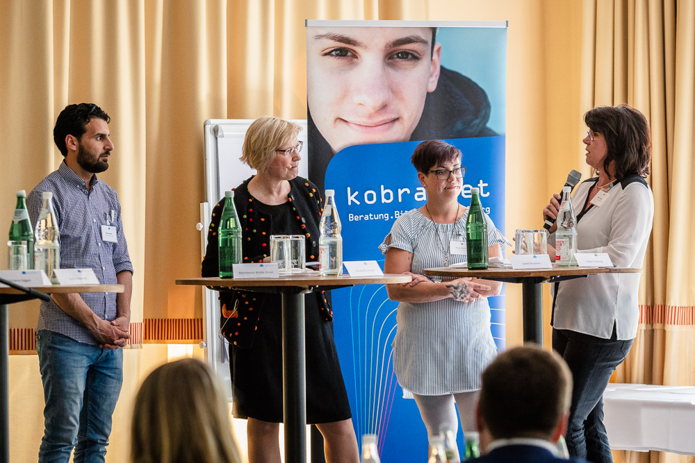 Podiumsgespräch: Saleh Knaiher, Katrin Kantak, Eileen Hübing, Mariana Siggel (Bild 26 von 69)